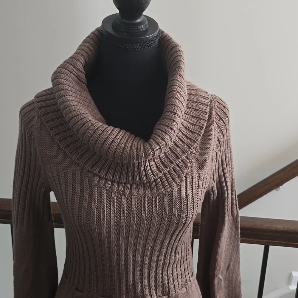 Longsleeved sweater dress - Picture 3 of 4